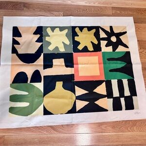 West Elm Canvas wall hanging